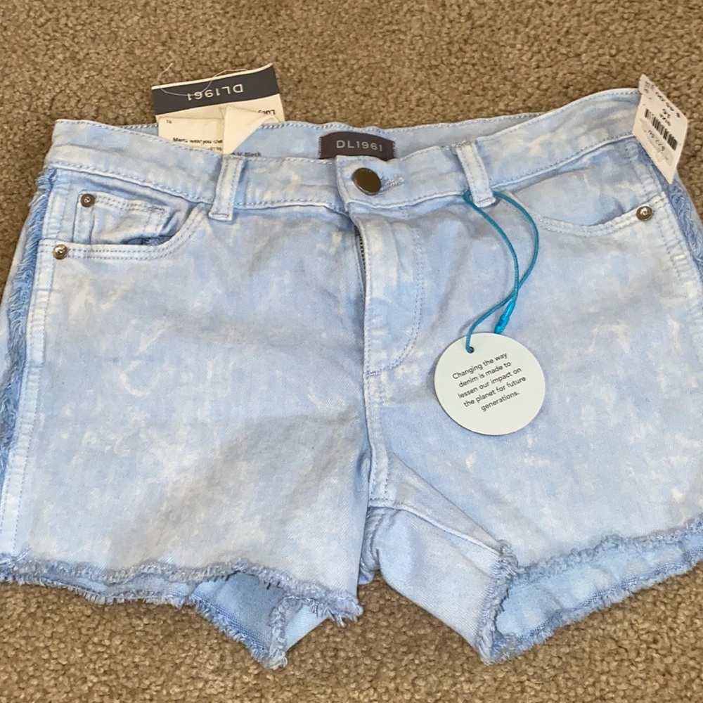 Girls denim shorts NWT